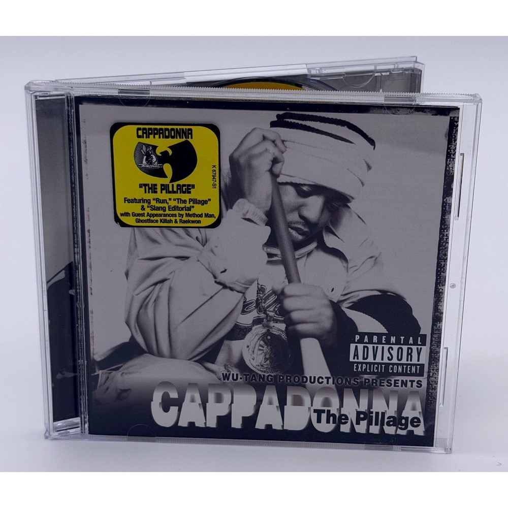 Cappadonna The Pillage CD‎ 1998 Wu-Tang Clan Razor Sharp Epic